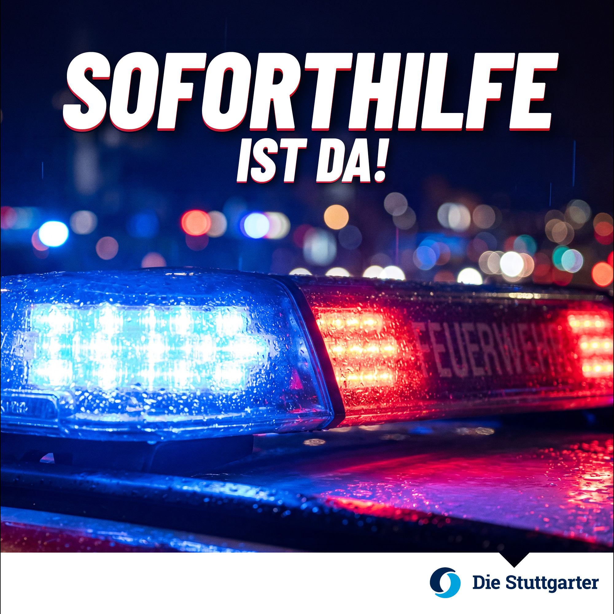 Soforthilfe ist da!